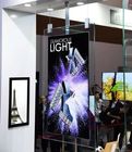 Fantasy Glass Frame wifi black ultra thin 43 55 inch 2cm thickness dual sided 4K  colorQLED high brighness  Digital Sign