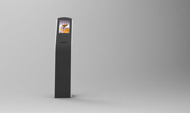 12.1inch floor standing capacitive touch screen kiosk with THERMAL printer built-in Android or PC OS for payment kiosk