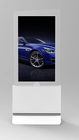 Double Sided Floor Standing Digital Signage LG Panel 43'' 55'' Ultra Slim Design