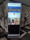 Advertising Digital Signage Kiosk 55&quot; Screens Customized Wide View Angle With PC
