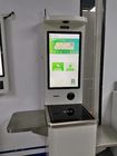 32 Inch Nfc Self Service Banking Kiosk Terminal 10 Point Ture Falt Pcap Touch screen kiosk
