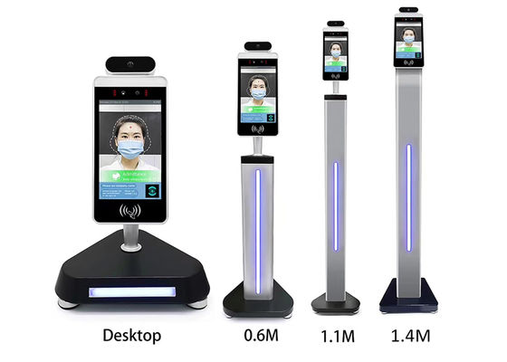 RFID Card Reader biometric face recognition Automatic Thermal Temp Measurement Access system face recognition terminal