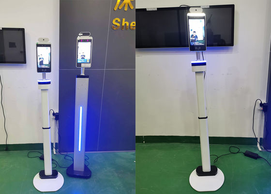 Biometric time and Attendance access control Face Recognition Infrared Thermometer scaner safe temp. kiosk MIPS software