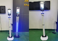 8&quot; 10&quot; LCD Screen MIPS management software Thermal Scanner face recognition access control system safe temp. kiosk