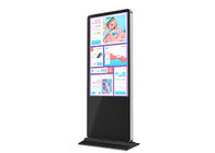 Digital Signage 75&quot; Floor Mount 4K Indoor LCD Display Totem Advertising  for Shopping Mall