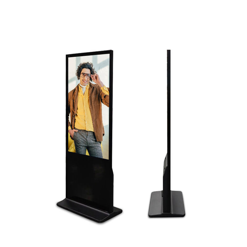 OEM 55inch Floor Standing Touch Screen Kiosk Digital Signage For Self Service Ordering