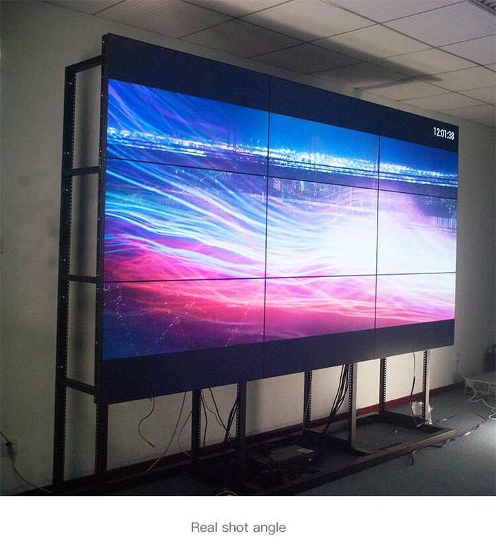 65inch Ultra Narrow Bezel LCD Video Wall For Advertising Full HD 3840x2160 Display