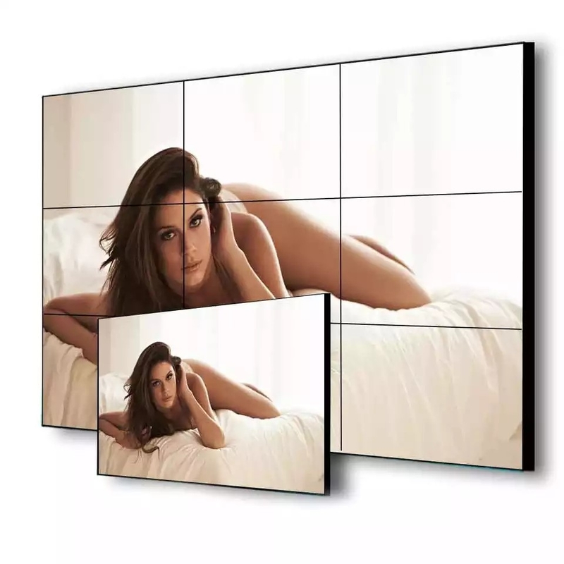 Advertising LCD Splicing Screen 3x3 46 - 65 Inch Indoor LCD Video Wall