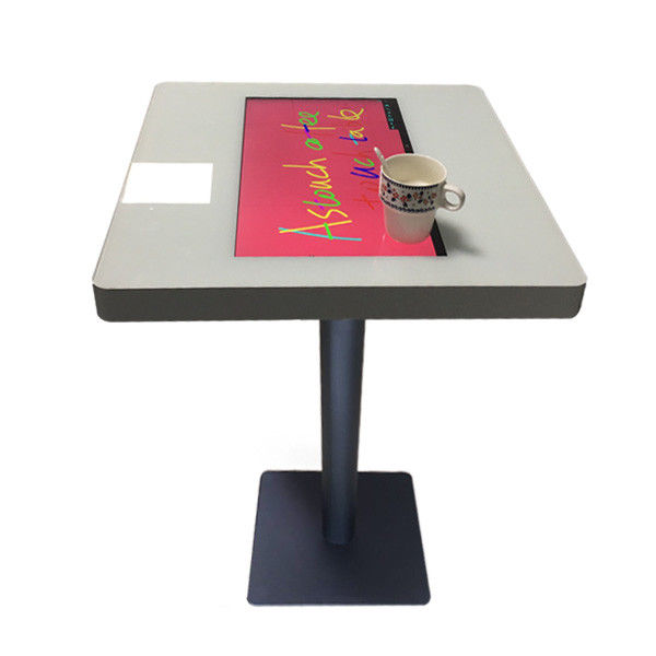 22  inch all in one digital signage interactive capacitive multi touch screen table