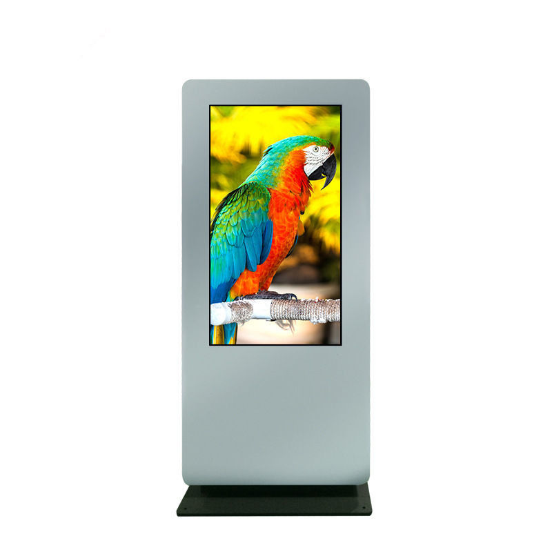High Brigtness Outdoor LCD Digital Signage With Capacitive Touch Screen Windows Os