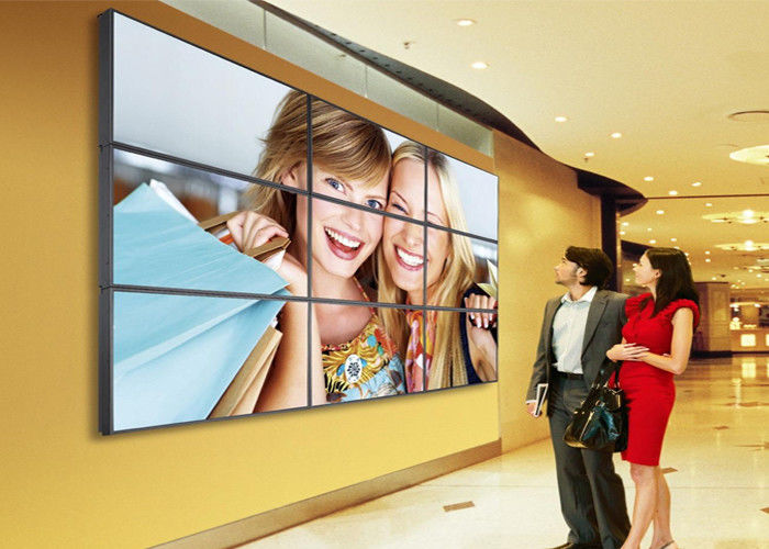 High Brightness Narrow Bezel LCD Video Wall 46 47 49 55 Industrial Grade 450 Cd/m2