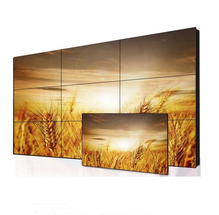 47 Inch Seamless Ultra Thin Bezel Video Wall Display Systems 50000 Hours