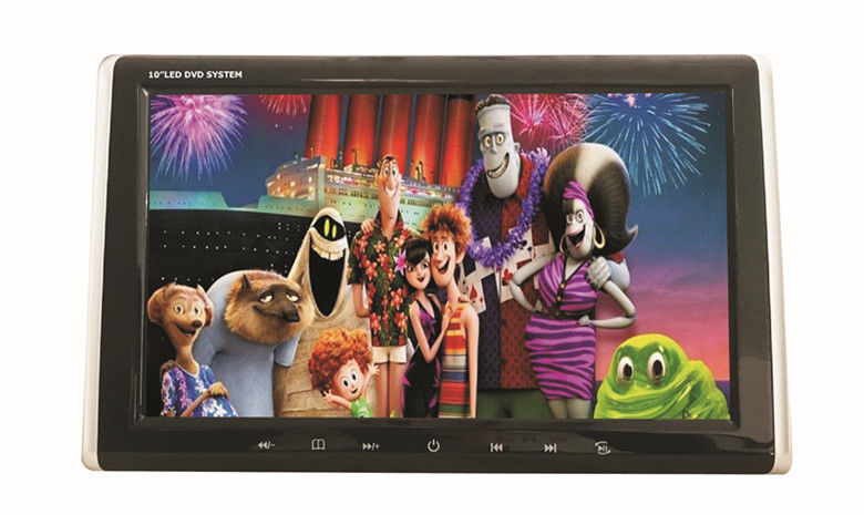 High Brightness Touch Car Seat Dvd Player 10&quot; With Wireless Game Function