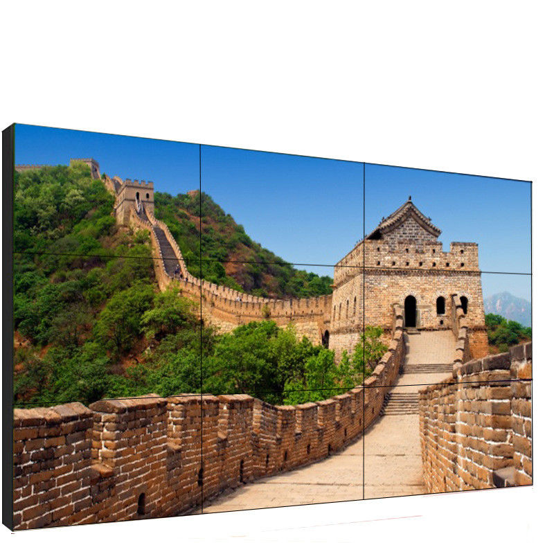 4K LG Narrow Bezel LCD Video Wall TFT 2xHDMI Input DP Loop High Brightness