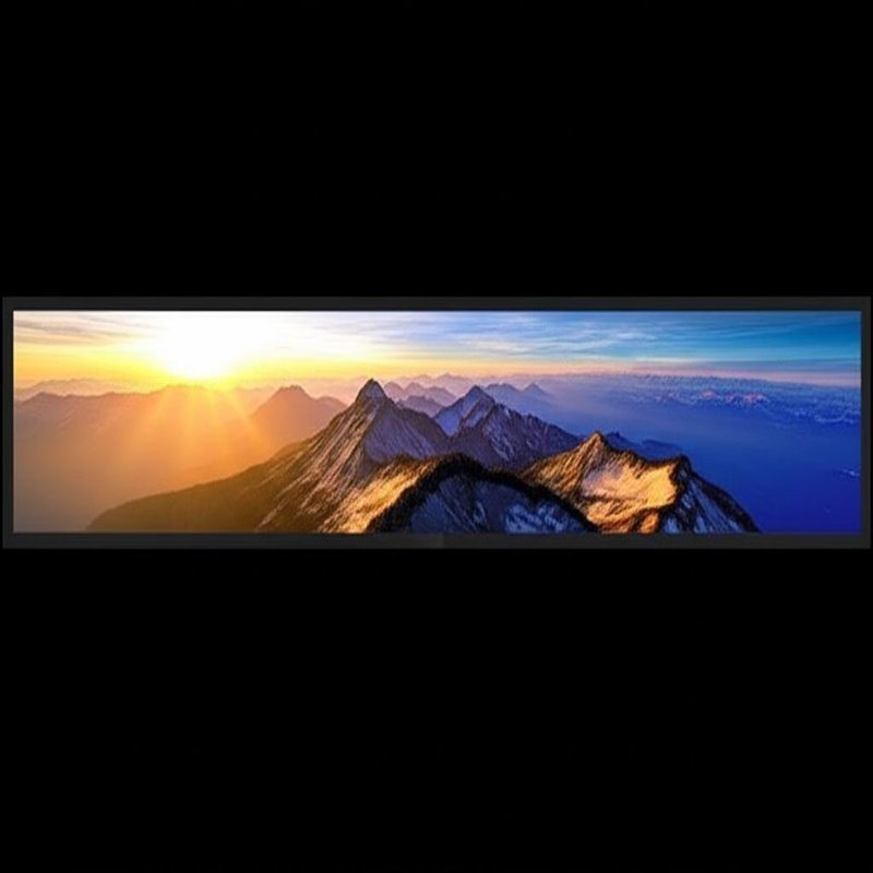 86inch Stretched LCD Display with 1920*1080 Resolution and 400CD/M*2 Brightness Bar LCD Screen