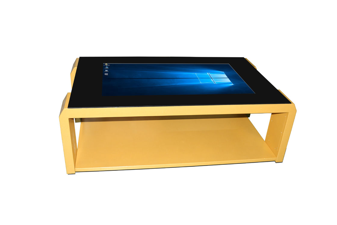 Waterproof Flexible Multi Touch Screen Table 43 '' Modern Style With One Year Warranty