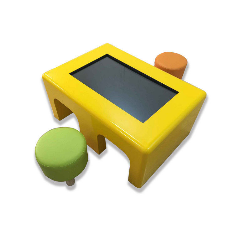 Waterproof Interactive Multi Touch Table Children Interactive Game Table 43&quot; For Kindergarten