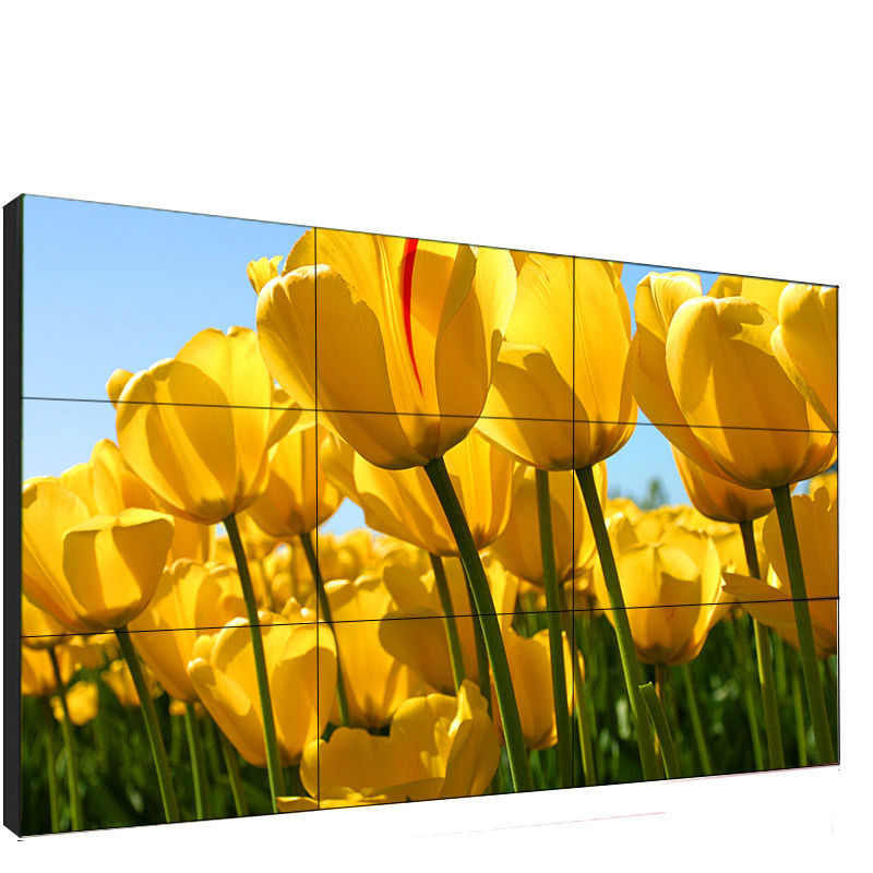 FHD PIP Array Lcd Video Wall Display 49&quot;55&quot; 2x3 4x6 Remote Control Easy Operation