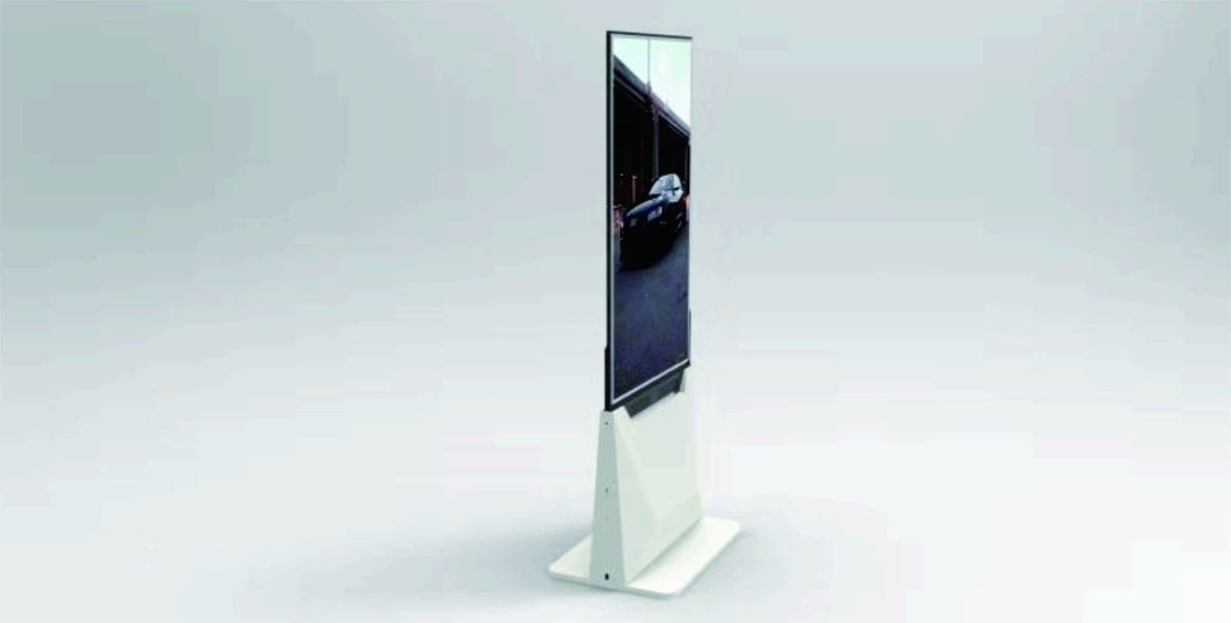 Double Sided Stand Alone Digital Signage 43'' 55'' Super Slim Advertising Player