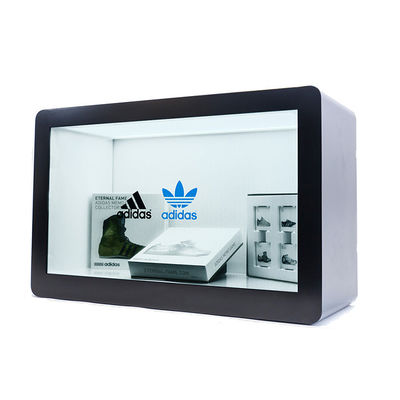 Indoor LCD Transparent Display Screen Capacitive Touch With CE FCC 3C RoHS