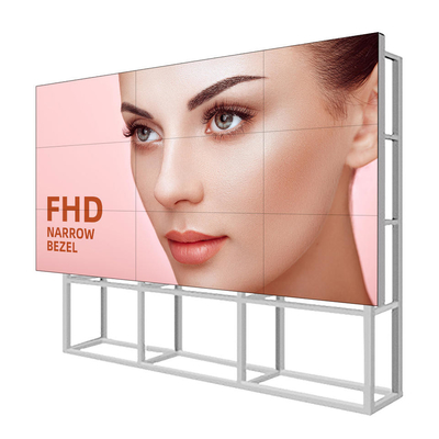 Custom narrow bezel 46 49 55 inch LCD video wall advertising players Digital Signage And Display Splicing Screen