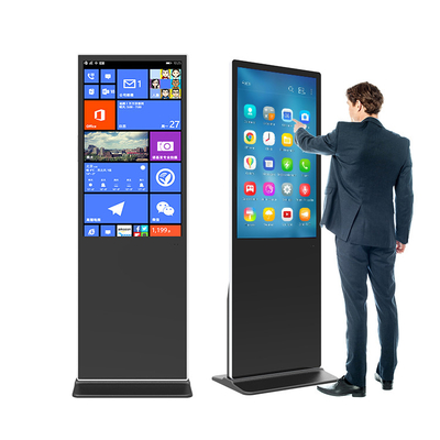 42 Inch Super Slim LCD Advertising Player PCAP Touch LCD Digital Signage Totem