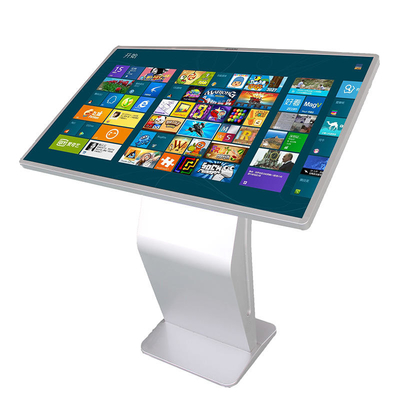 All In One PC 43" Shopping Mall Kiosk Infrared Or Capacitive Touch Screen