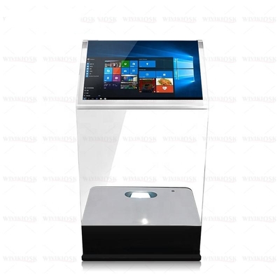 30 Inch Transparent Touch Screen Kiosk Holographic Projector Kiosk