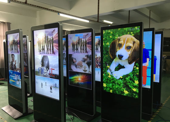 CPU Quad-core Multi Touch Digital Signage Android/Windows Operating System