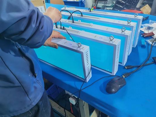 19.5 24 34 43 65 75 Inch Wall Mount Stretched Bar LCD Display TFT LCD Module 4K