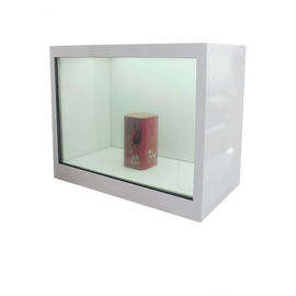 Exhibition Desktop Transparent LCD Showcase 22 Inch SD Card USB Supported