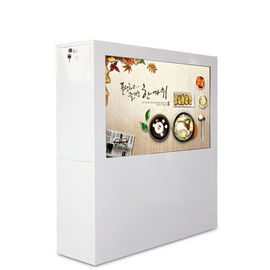 43 Inch Standalone Transparent Lcd Showcase Android Network Wifi Advertising Player