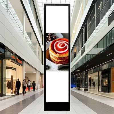 88inch Bar LCD Screen with Android OS Infrared Touch Screen for Vertical Installation in Shopping Malls