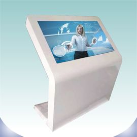 Large Screen Touch Screen Digital Signage Landscape Standing Black Color For Indoor