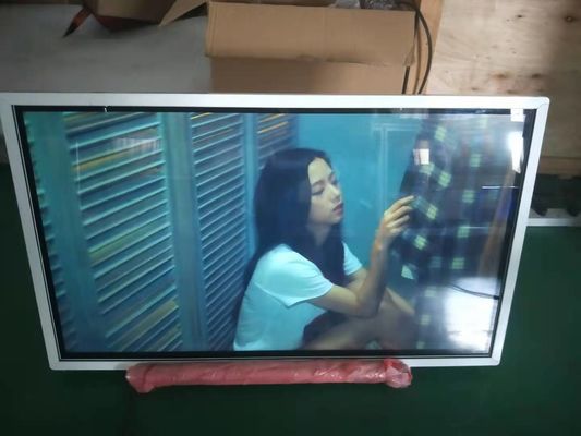 super slim elevator digital signage  bright white 42 inch Touch Screen mall medical indoor