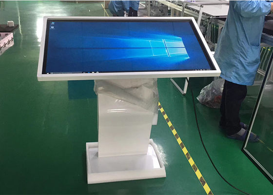 Digital Signage Kiosk 32 Inch 450nits 4k resolution Totem  with touch screen computer kiosk