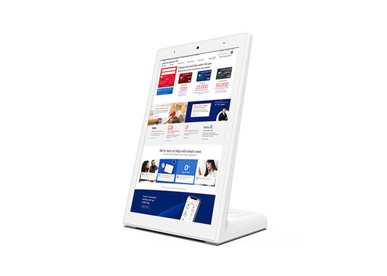10 Inch 1920*1080 200cd/m2 Wall Mount Digital Signage 20W