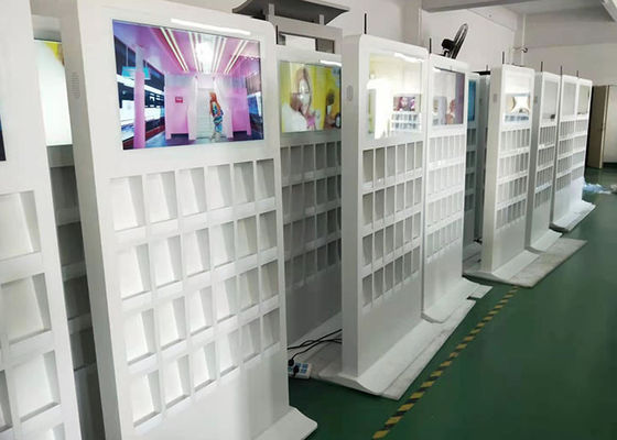 3G Touch Screen 450cd/m2 55in Floor Standing Photo Booth
