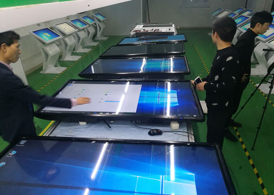 Android 8.0 86 Inch Touch Screen Conference smart board for shcool floor stand bracket 20 points touch