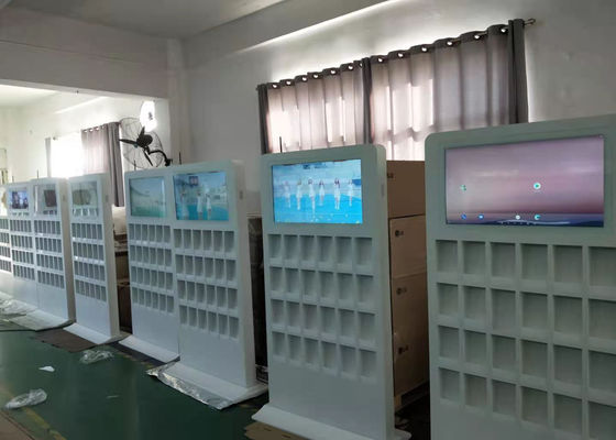 Whitel color Commercial LCD Advertising Display Digital Signage with WiFi Floor Standing Digital Signage