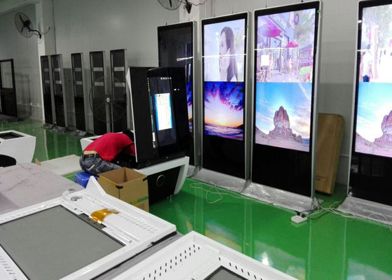 LCD Digital Signage  floor stand Android 7.1 os 43inch  WiFi  Advertising FCC