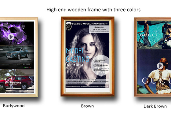 Commercial Advertising Digital Signage 21.5In Wifi Cloud Android Photo Frame