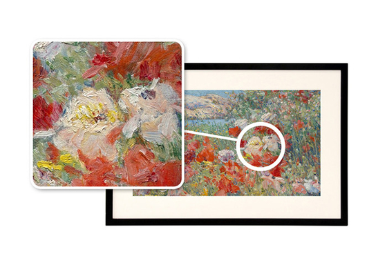 Wooden Frame Wall Mounted Digital Signage 21.5In For Vertical Horizontal Screen