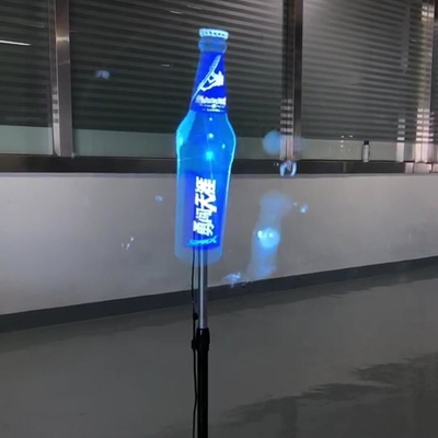 High Brightness 3D Holographic Display Hologram Fan DC 12V 3A For Advertising